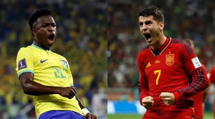 رقابت فوتبالی برزیل و اسپانیا، اینبار «علیه نژادپرستی»