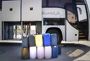 ۶ اتوبوس حامل سوخت قاچاق در بیرجند به مقصد نرسید