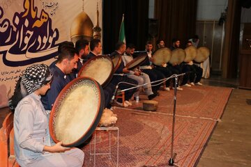 جشنواره مولودی خوانی رضوی(هه تاو) در سنندج برگزار شد +فیلم