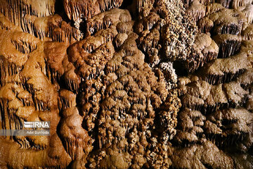 Tourists in Ali-Sadr Cave