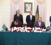 سند همکاری پاکستان و ترکمنستان در طرح مشترک انتقال گاز امضا شد