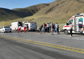 حادثه رانندگی در مهاباد یک کشته و سه مصدوم برجا گذاشت