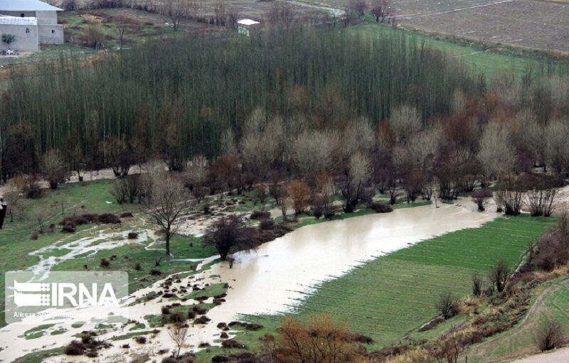 فیلم | بارش شدید باران در روستاهای خراسان‌ شمالی