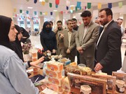 نمایشگاه تولیدات صنایع دستی در ملایر گشایش یافت