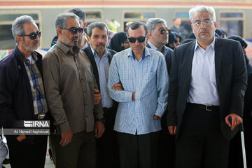 Retour en image sur le deuxième jour de la visite du président Ebrahim Raïssi à Tabriz. Vendredi 9 juin 2023. (Photo : Ali Hamed Haq Doust-IRNA)