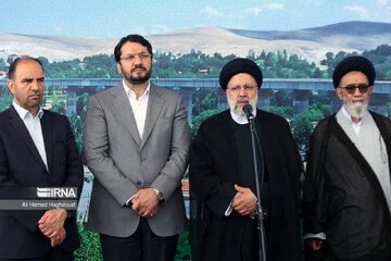 Retour en image sur le deuxième jour de la visite du président Ebrahim Raïssi à Tabriz. Vendredi 9 juin 2023. (Photo : Ali Hamed Haq Doust-IRNA)