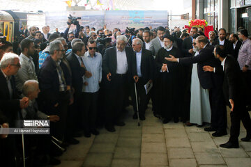 Retour en image sur le deuxième jour de la visite du président Ebrahim Raïssi à Tabriz. Vendredi 9 juin 2023. (Photo : Ali Hamed Haq Doust-IRNA)