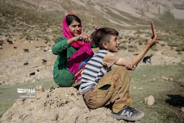 Village life in western Iran; Aligudarz County