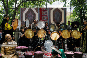 Rosewater festival in Iran's Kordestan Province