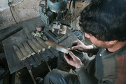 فیلم/ هنر صنعت دستی چاقوسازی در مهریز یزد