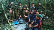 Hallan con vida a los cuatro niños perdidos en la selva de Colombia hace 40 días