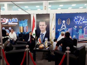 برگزاری نمایشگاه فناوری" های تک " در دمشق و استقبال بازدیدکنندگان از غرفه‌های ایرانی/ فیلم