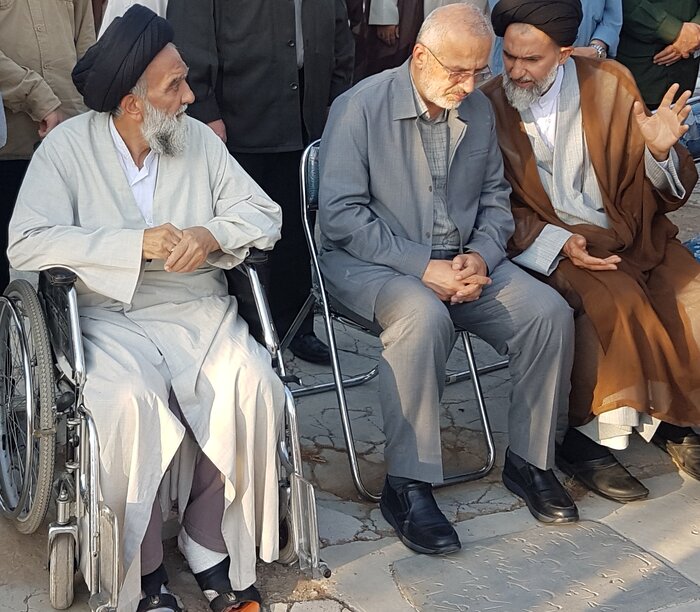 آرامگاه نخستین مجتهد شهید انقلاب اسلامی در قم گلباران شد