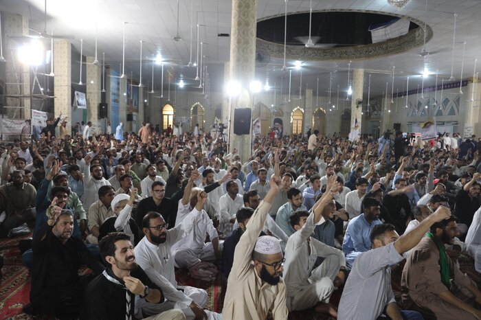 اجتماع بزرگ پیروان امام خمینی (ره) در پایتخت پاکستان برگزار شد + عکس
