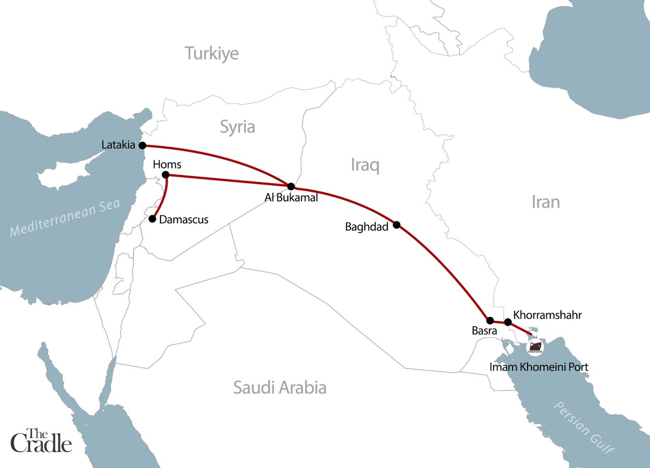 Chemin de fer de la résistance : un grand projet pour relier l'Iran, l'Irak et la Syrie