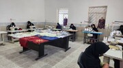 کارآفرینی در میرجاوه؛ بهره برداری از نخستین کارگاه تولید پوشاک سنتی زنانه