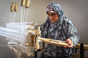 Arte tradicional del tejido Tobafi en el este de Irán

