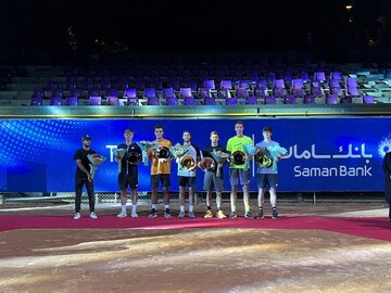 نماینده ایتالیا قهرمان تور جهانی تنیس مردان تهران شد