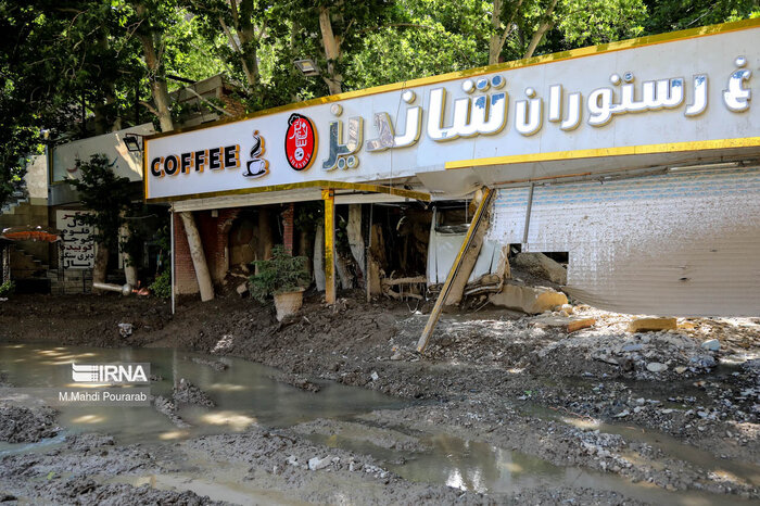 فرسایش خاک عامل اصلی بروز بحران در سیلاب جاده چالوس
