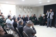 حضور استاندار کرمانشاه در منزل شهید حافظ امنیت 