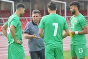 اولین تمرین تیم ملی فوتبال قبل از دیدار با افغانستان
