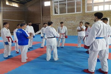 نمایندگان کاراته قزوین در اردوی تیم ملی