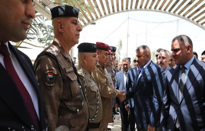 گذرگاه زرباطیه عراق هم مرز با ایران برای پذیرایی از زائران اربعین آماده می‌شود