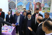 بازدید رئیس‌جمهور از نمایشگاه علم و فناوری دستاوردهای ایرانی در کاراکاس