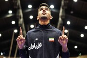 دارنده نشان برنز مسابقات کشتی قهرمانی آسیا در بوشهر مورد استقبال قرار گرفت

