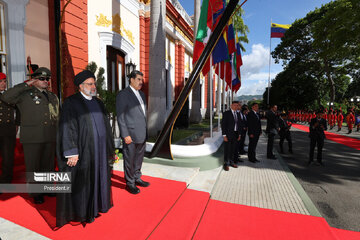 Raisi arrives in Caracas at start of Latin American tour