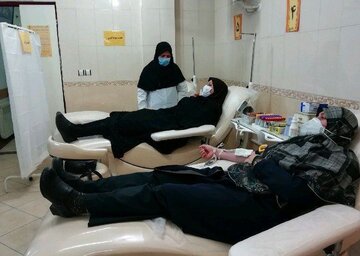 یک پایگاه اهدای خون ویژه بانوان مشهدی در پویش مهر فاطمی اختصاص یافت