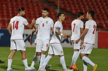 جشنواره گل تیم ملی فوتبال در روز قهرمانی مقتدرانه نوجوانان کشتی آزاد در آسیا