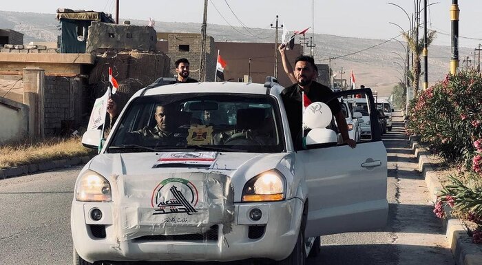 جشن مردم عراق در سالروز تاسیس حشد الشعبی 