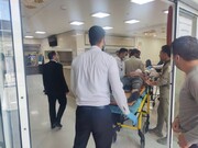 تصادف زنجیره ای در محور نیشابور- مشهد ۱۳ نفر را روانه بیمارستان کرد 
