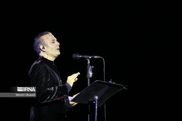 Le concert de Ghorbani dans le complexe Saad Abad de Téhéran