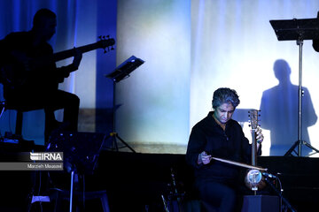 Le concert de Ghorbani dans le complexe Saad Abad de Téhéran