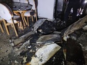آتش سوزی منزل مسکونی در نیاوران تهران 