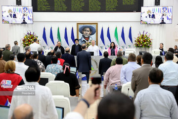 Retour en image sur le deuxième jour de la visite du président Raissi au Nicaragua