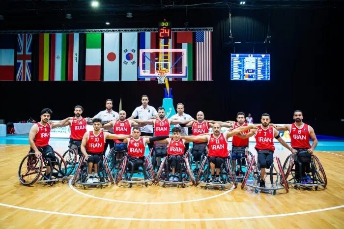 Basket-ball en fauteuil roulant: l'équipe d’Iran a atteint les quarts de finale du championnat du monde en battant la France 