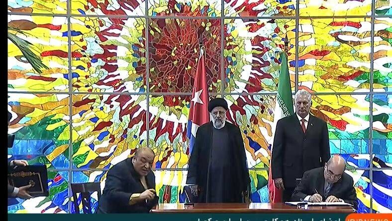 Zwischen Iran und Kuba 6 Kooperationsdokumente unterzeichnet