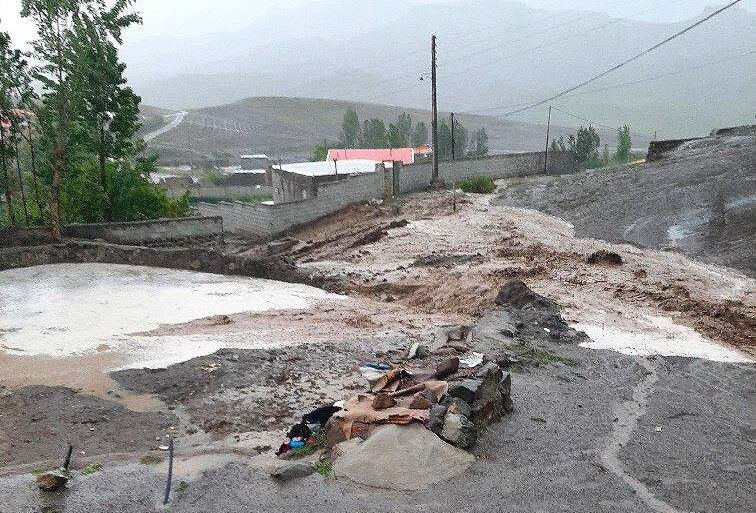 جریان آب و برق روستاهای سیل زده گرمی مغان وصل شد