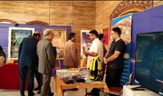 فیلم/ برپایی نمایشگاه صنایع فرهنگی خراسان رضوی در مشهد