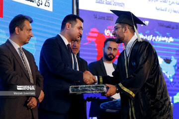 Graduation ceremony of Azad University int'l students