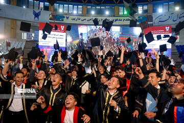 Graduation ceremony of Azad University int'l students