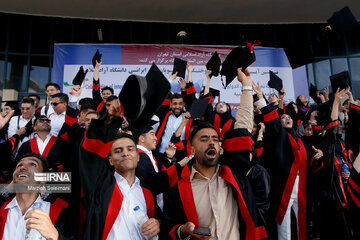 Graduation ceremony of Azad University int'l students