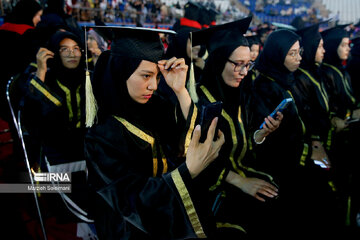 Graduation ceremony of Azad University int'l students