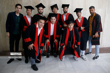 Graduation ceremony of Azad University int'l students