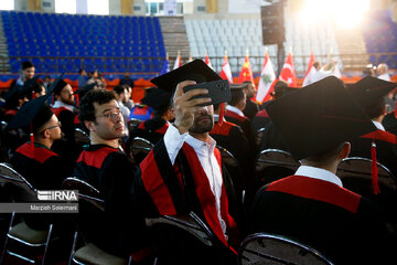 Graduation ceremony of Azad University int'l students