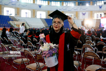 Graduation ceremony of Azad University int'l students