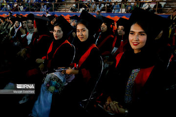 Graduation ceremony of Azad University int'l students